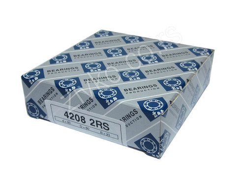 Radijalni kuglični ležaji 4208 2RS [Z&S] - 1