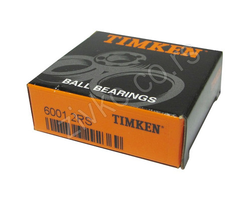 Radijalni kuglični ležaji 6001 2RS [TIMKEN] - 1