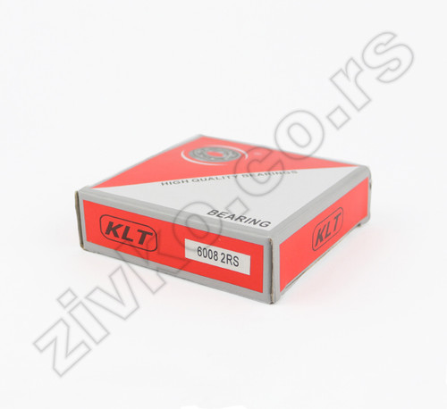Radijalni kuglični ležaji 6008 2RS [KLT] - 2