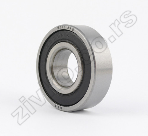 Radijalni kuglični ležaji 6203 2RS [KLT] - 1