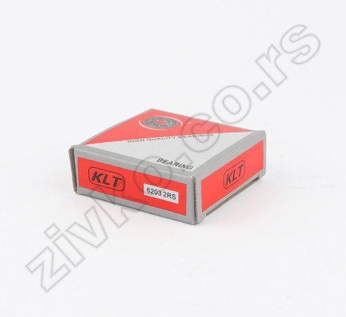 Radijalni kuglični ležaji 6203 2RS [KLT] - 2