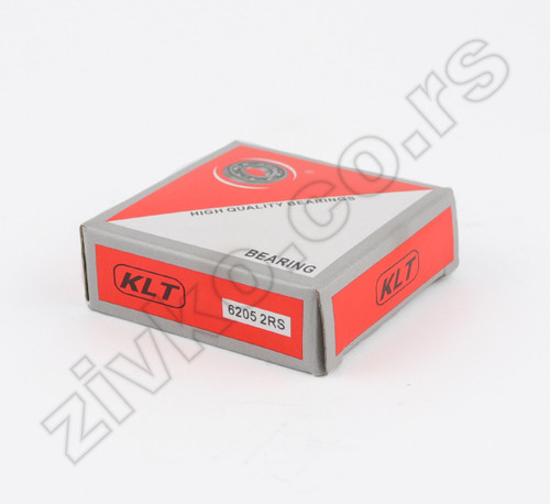 Radijalni kuglični ležaji 6205 2RS [KLT] - 2