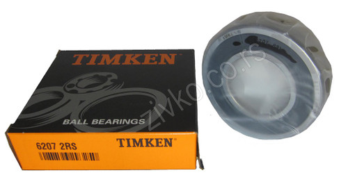 Radijalni kuglični ležaji 6207 2RS [TIMKEN] - 2