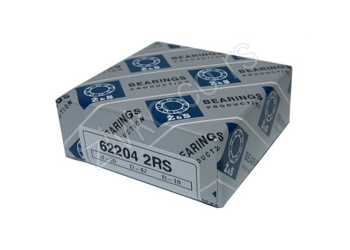 Radijalni kuglični ležaji 62204 2RS [Z&S] - 1