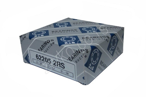 Radijalni kuglični ležaji 62205 2RS [Z&S] - 1