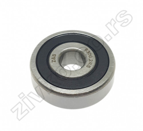 Radijalni kuglični ležaji 6300 2RS [Z&S] - 2