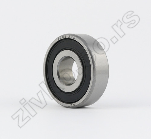 Radijalni kuglični ležaji 6302 2RS [KLT] - 1