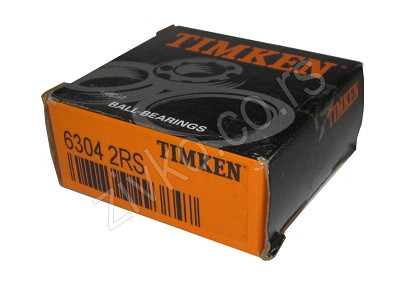 Radijalni kuglični ležaji 6304 2RS [TIMKEN] - 1