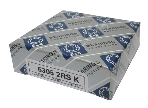 Radijalni kuglični ležaji 6305 2RS K [Z&S] - 1