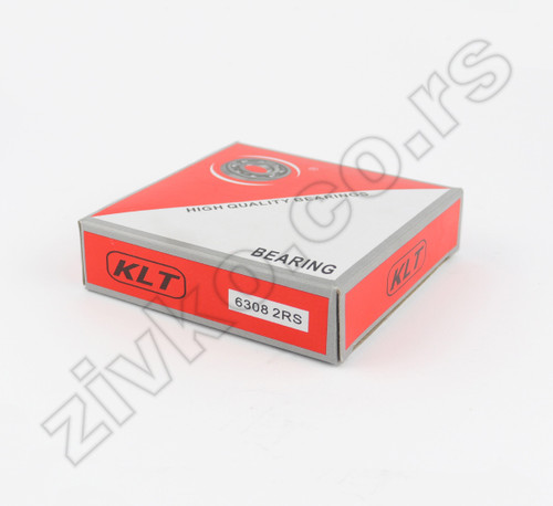 Radijalni kuglični ležaji 6308 2RS [KLT] - 2