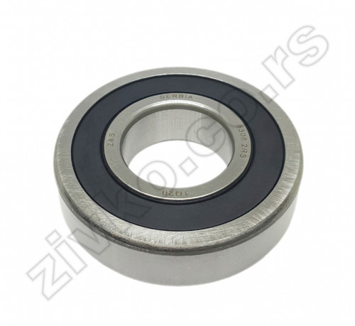 Radijalni kuglični ležaji 6308 2RS [Z&S] - 2