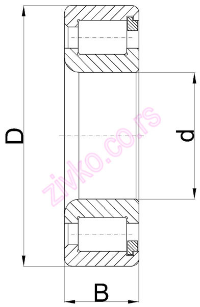 Crtež BC1B 320297 [SKF]