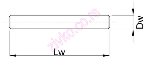 Crtež Iglice 10 x 32.8 mm [TRIDELLA]