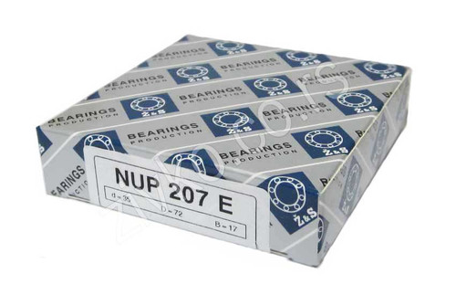 Cilindrično-valjkasti ležaji NUP 207 E [Z&S] - 1