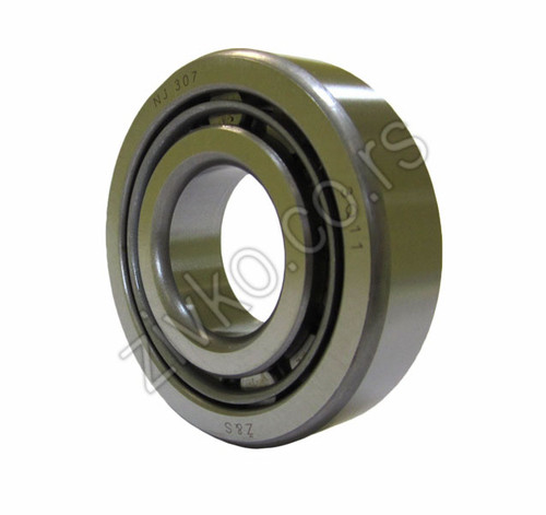 Cilindrično-valjkasti ležaji NJ 307 E [Z&S] - 2