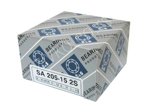 Kuglični samopodesivi ležaji SA 205-15 [Z&S] - 1