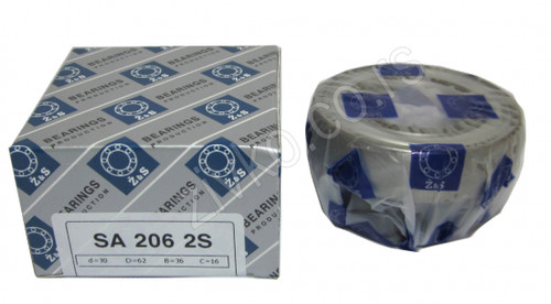 Kuglični samopodesivi ležaji SA 206 [Z&S] - 2