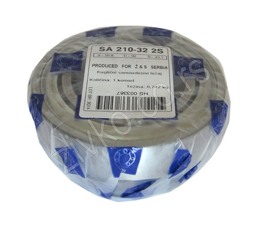 Kuglični samopodesivi ležaji SA 210-32 [Z&S] - 1