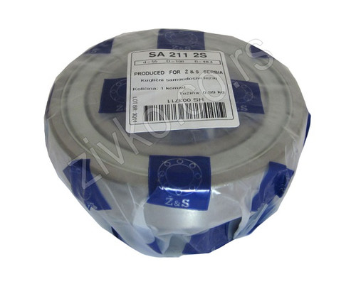 Kuglični samopodesivi ležaji SA 211 [Z&S] - 1