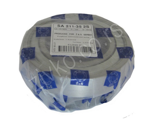 Kuglični samopodesivi ležaji SA 211-35 [Z&S] - 1