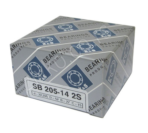 Kuglični samopodesivi ležaji SB 205-14 2S [Z&S] - 1