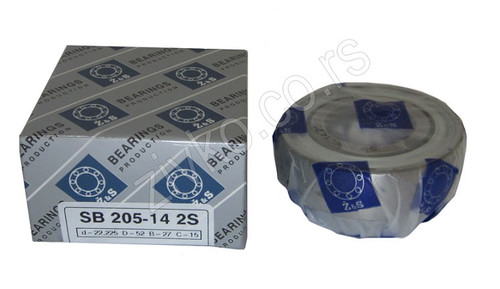 Kuglični samopodesivi ležaji SB 205-14 2S [Z&S] - 2