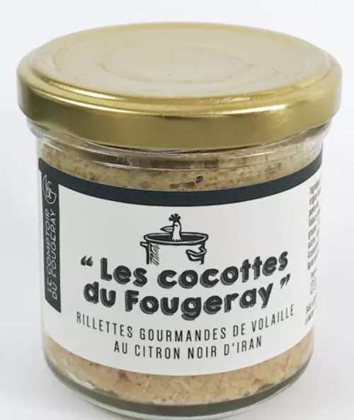 Rillettes de volaille au citron noir d'Iran