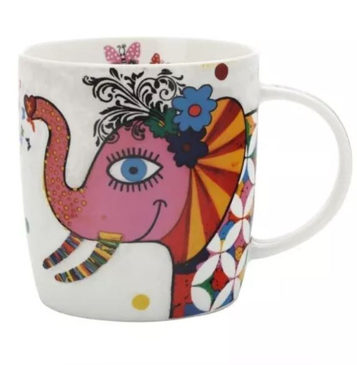 MUG SMILE STYLE ELEPHANT 37cl