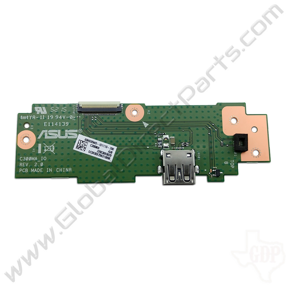 OEM Asus Chromebook C300M USB PCB [60NB05W0-I01110-200]