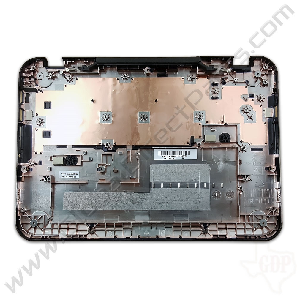 OEM Reclaimed Lenovo N21 Chromebook 80MG Bottom Housing [D-Side] - Black [3INL6BA0020]