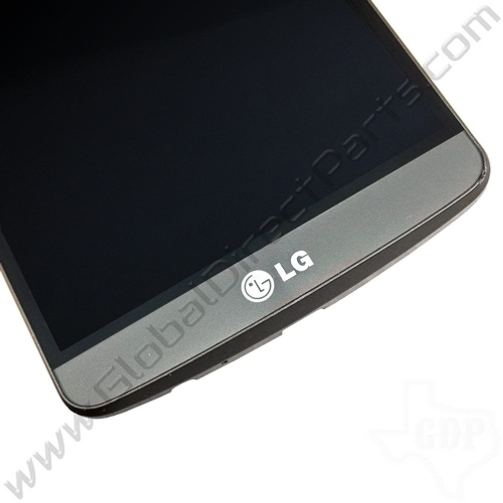 OEM Reclaimed LG G3 LCD & Digitizer Assembly with Front Housing - Black
