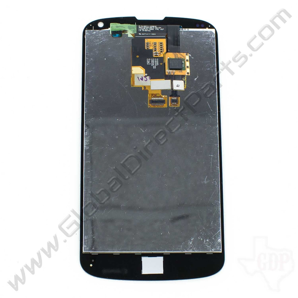 Aftermarket LCD & Digitizer Assembly Compatible with LG Google Nexus 4 E960 - Black