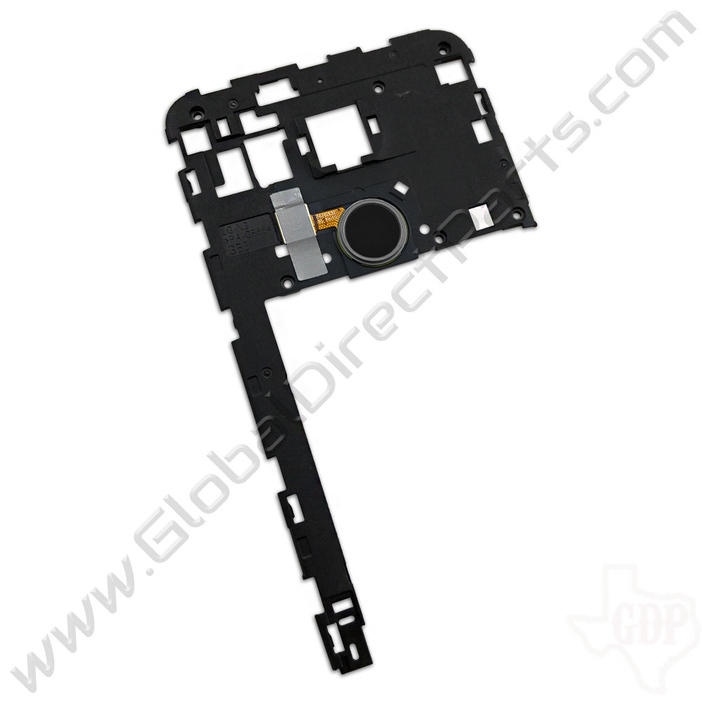 OEM LG Google Nexus 5X Rear Housing [Including Fingerprint Scanner] - Black