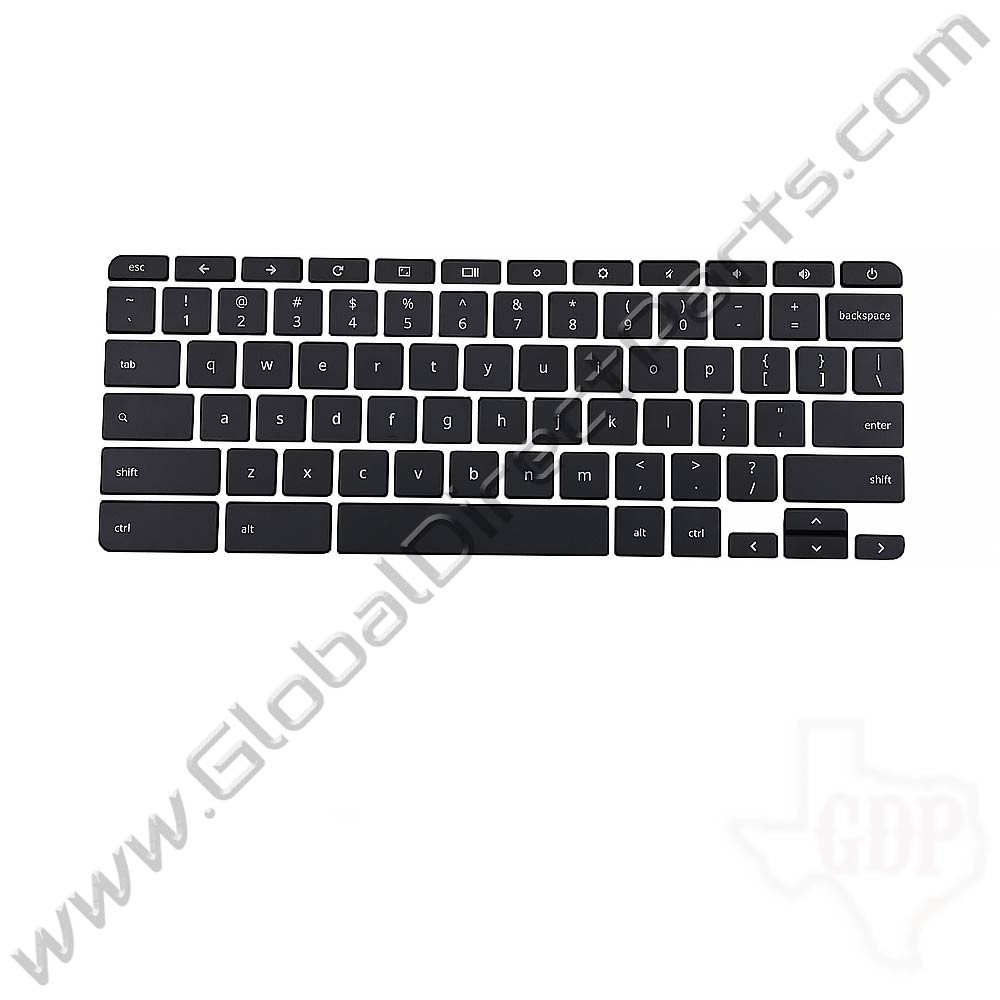 OEM Reclaimed Lenovo Chromebook N21, N22 U.S. Keyboard Key Set [DKEAENL6U001]