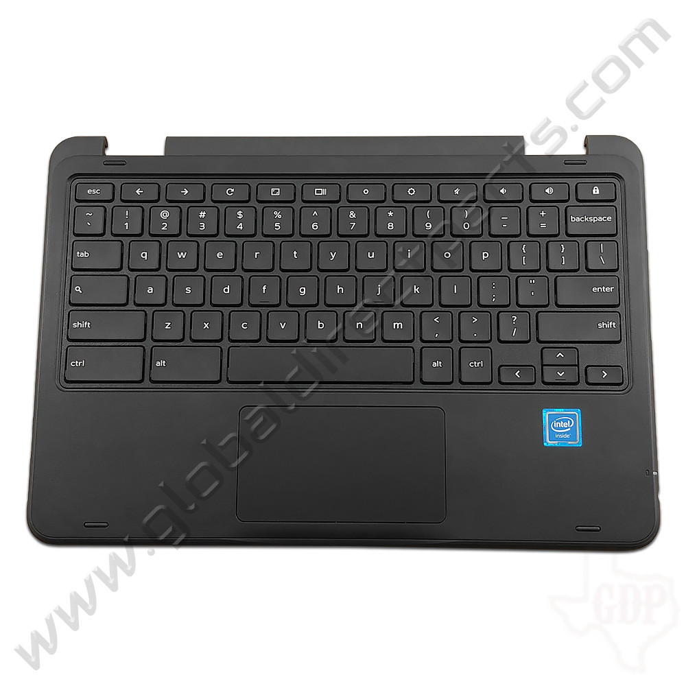 OEM Reclaimed Dell Chromebook 11 3189 Education Keyboard with Touchpad [C-Side] - Black
