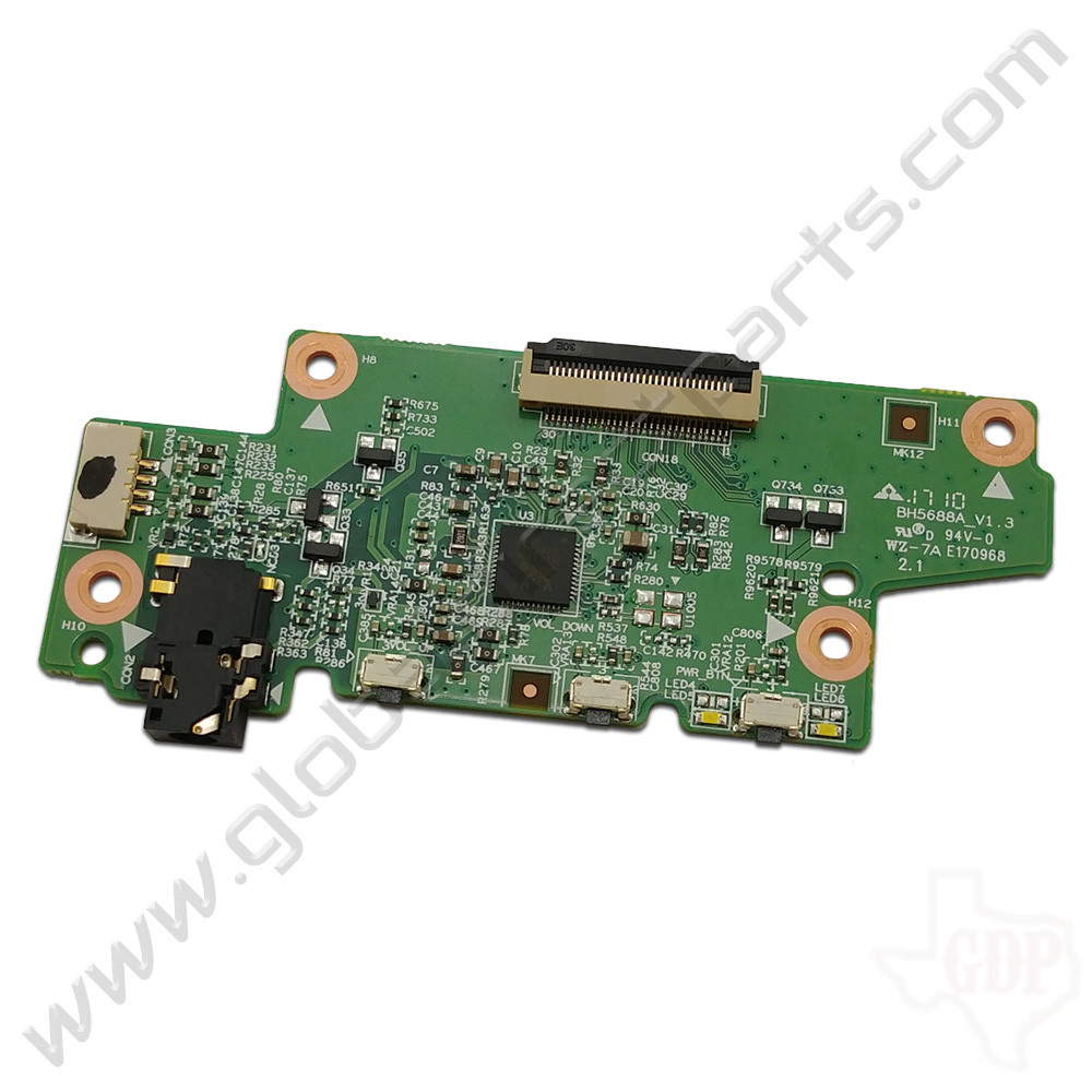 OEM Lenovo N23 Yoga Chromebook Power / Volume Key & Audio Jack PCB