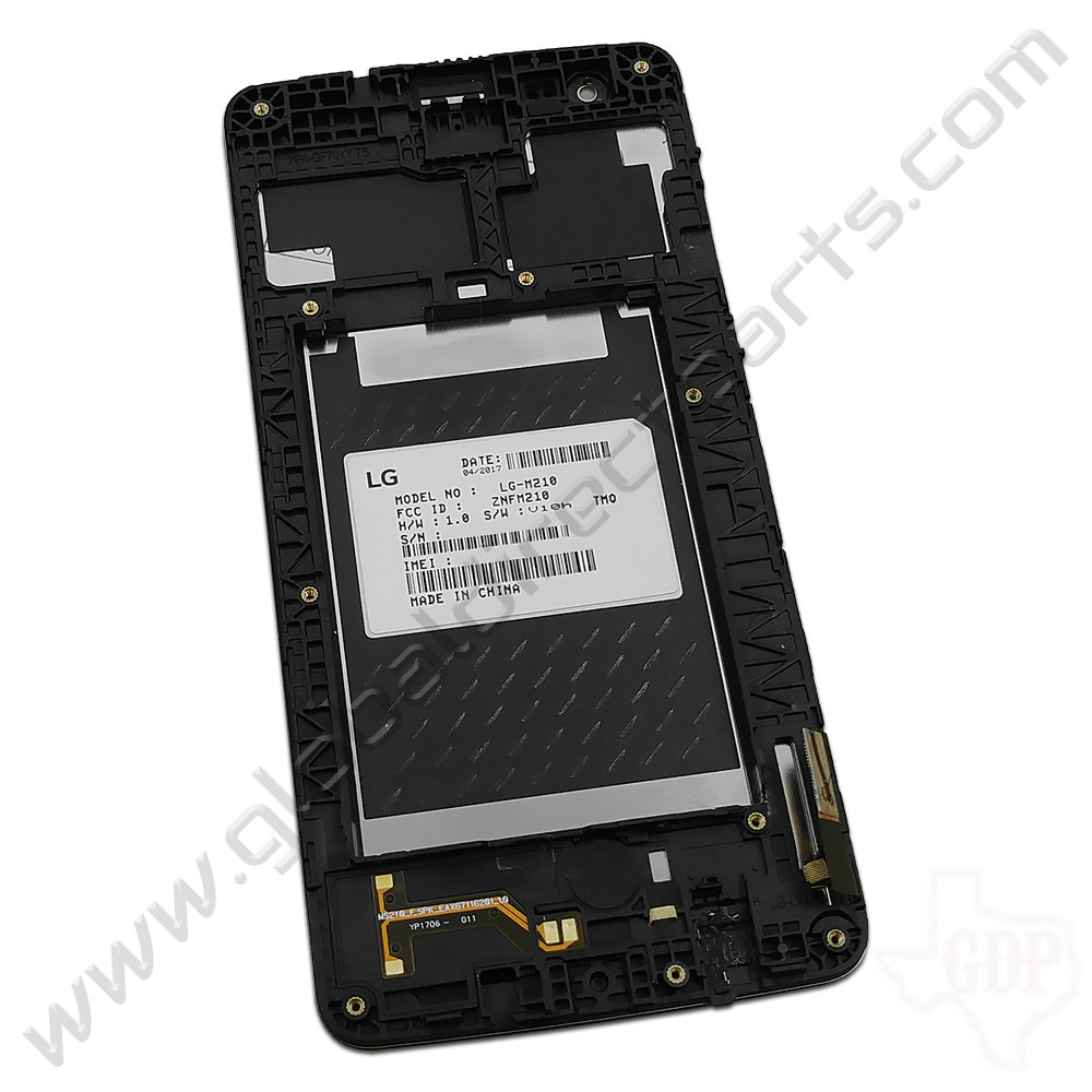 OEM LG Aristo LCD & Digitizer Assembly with Front Housing - Silver [EAT63415502]