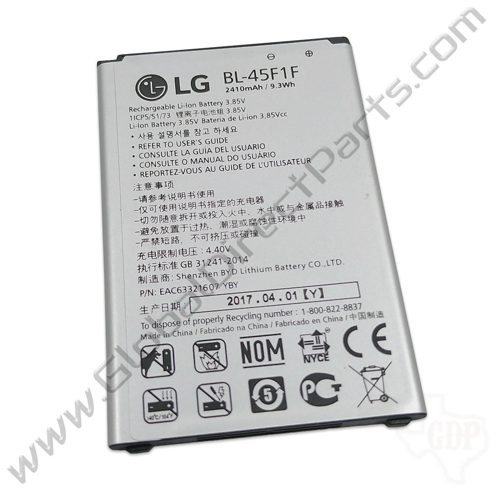 OEM LG Battery [BL-45F1F] [EAC63382107]