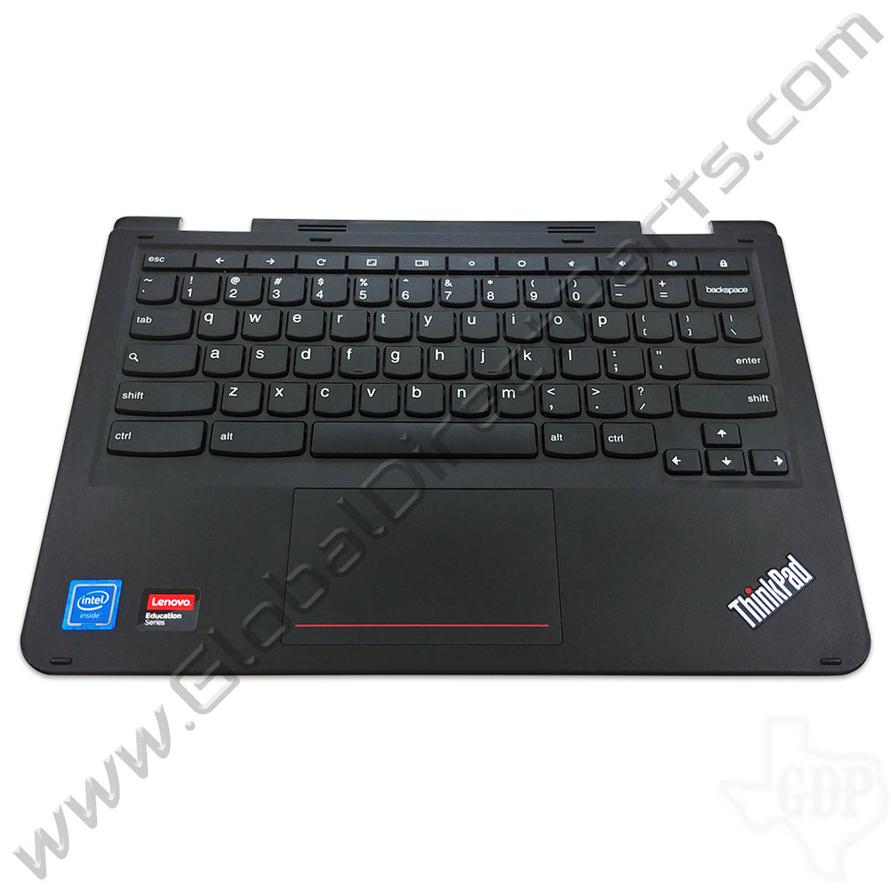 OEM Lenovo ThinkPad Yoga 11e Chromebook 4th Gen Keyboard with Touchpad [C-Side] - Black