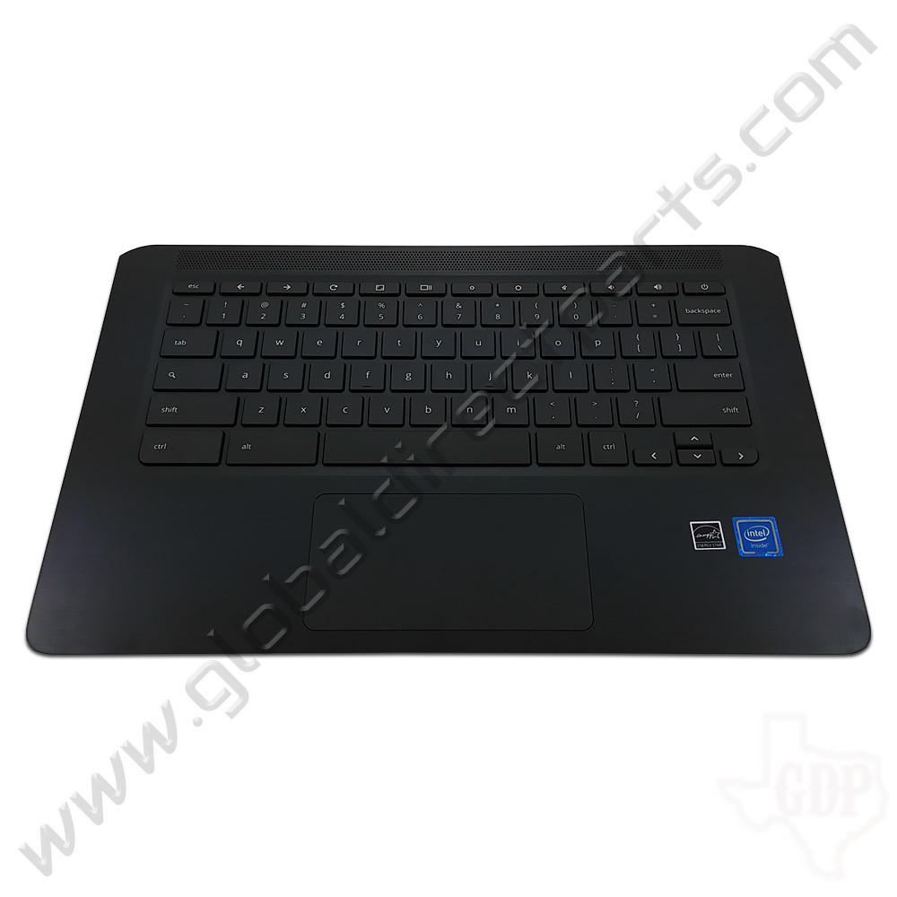 OEM Reclaimed HP Chromebook 14 G5 Keyboard with Touchpad [C-Side] - Gray [USA] [L14355-001]