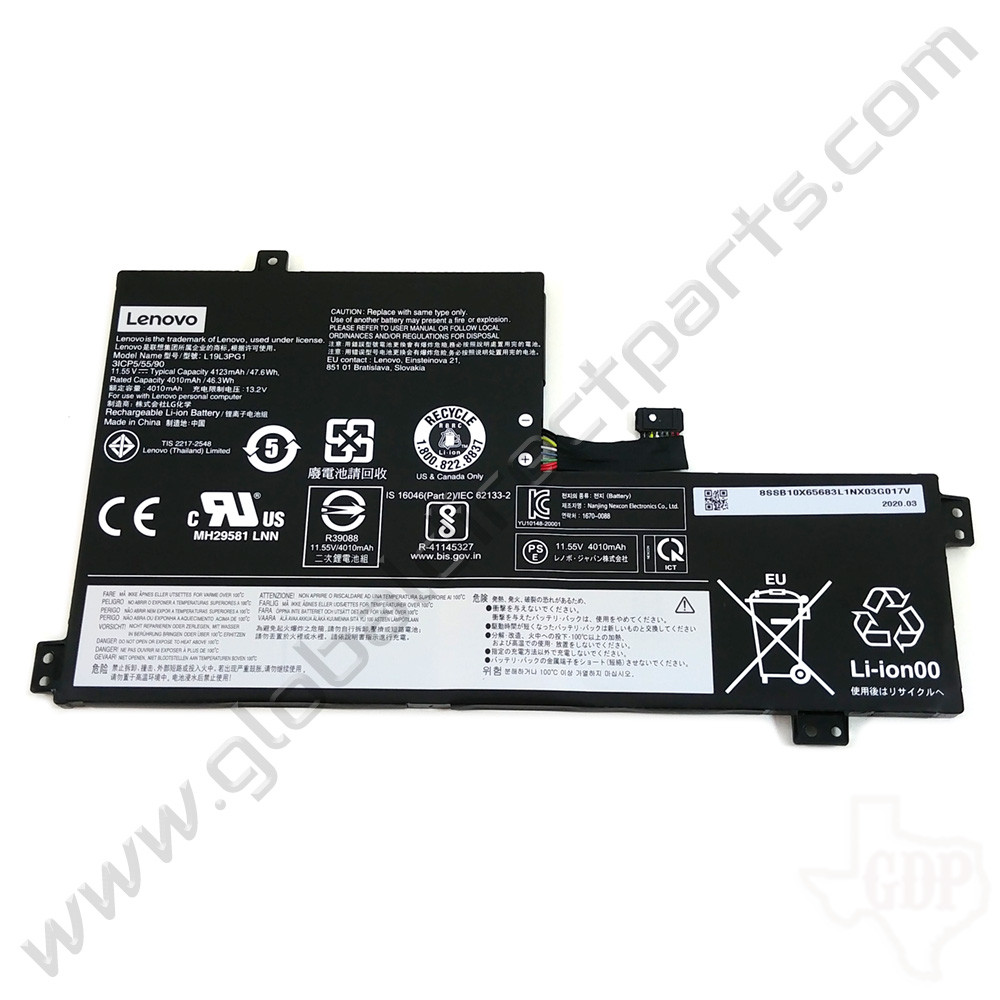 OEM Lenovo 100e 82CD, 300e 82CE Chromebook Battery [L19L3PG1]