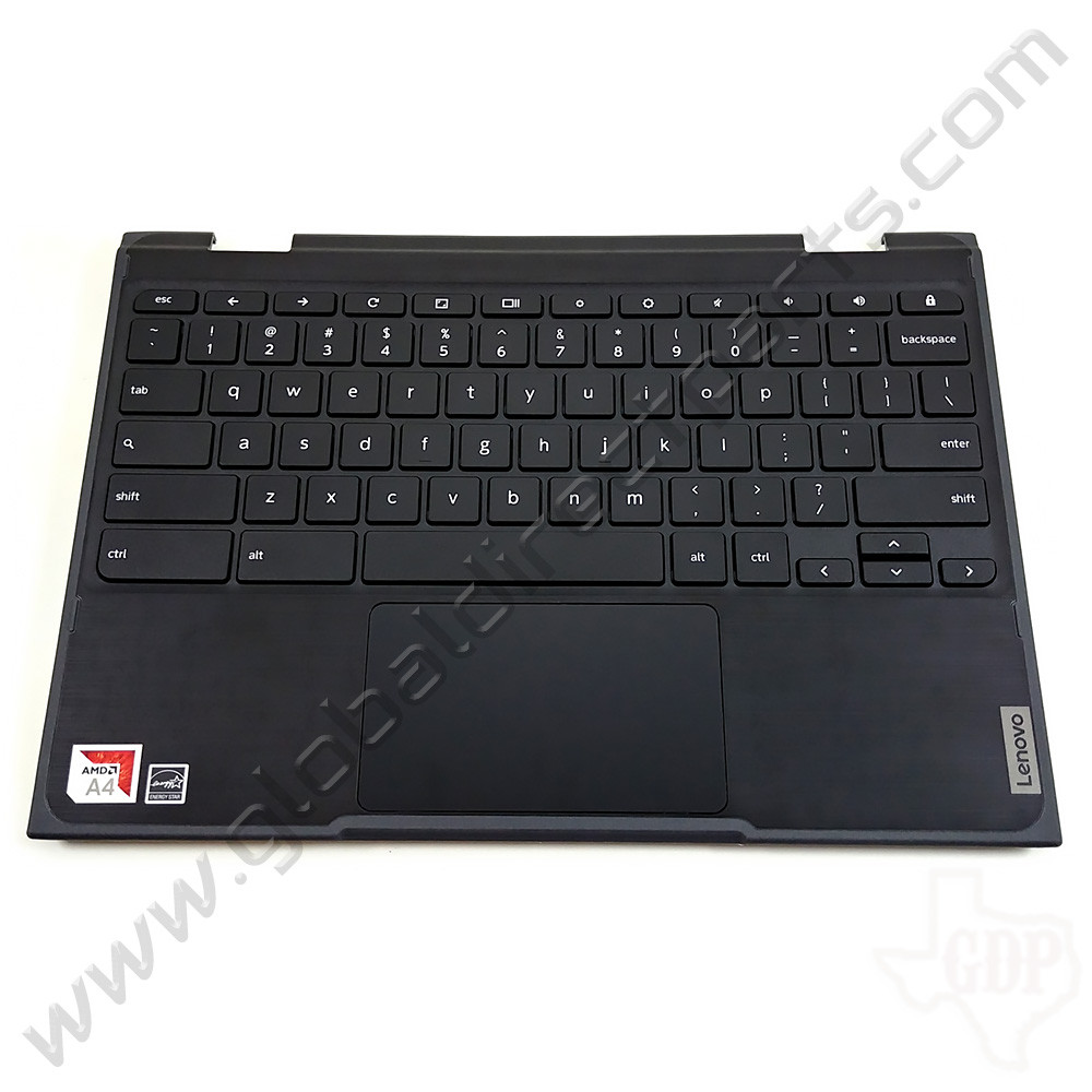 OEM Reclaimed Lenovo 300e Chromebook 2nd Gen 82CE Keyboard with Touchpad, without Keyboard Camera Lens [C-Side] [5CB0Z21541]