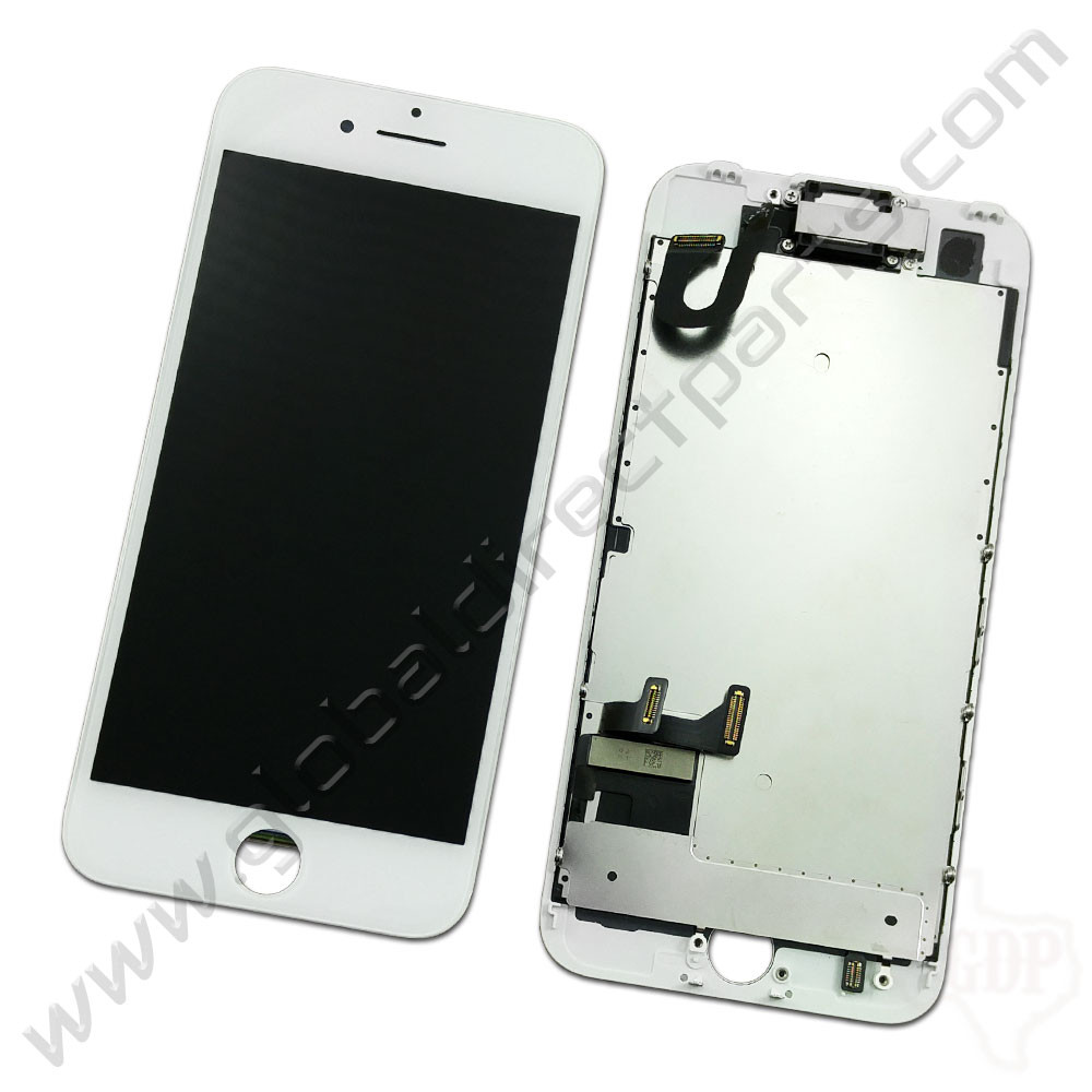 OEM Apple iPhone 7 Complete LCD & Digitizer Assembly - White [Not Including Home Button]