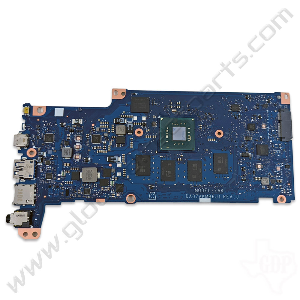 OEM Acer Chromebook Spin 511 R752T Motherboard with Keyboard Camera Connector [Not Including Stylus Connector] [4GB/32GB] [NB.H9111.003]