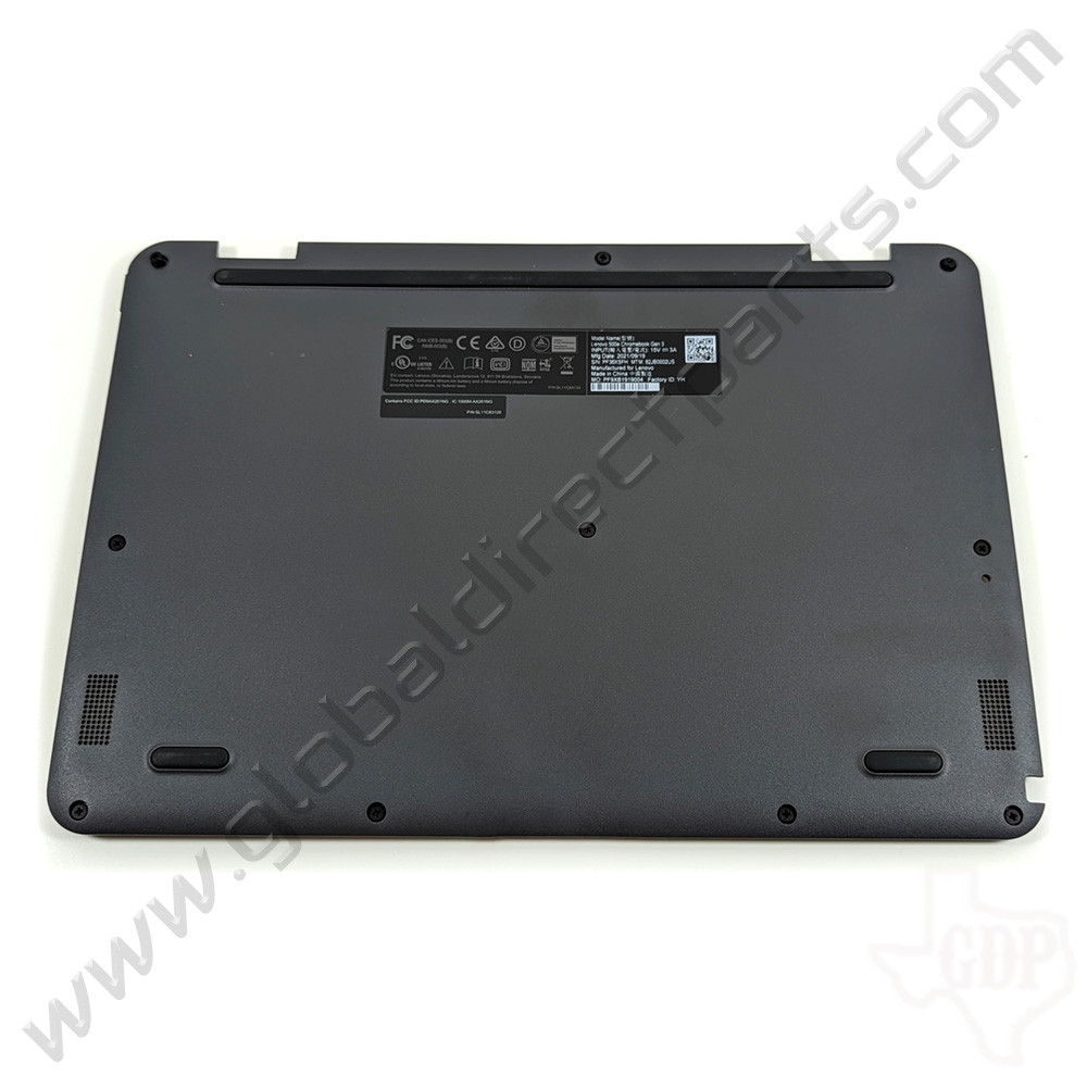 OEM Reclaimed Lenovo 500e Chromebook 3rd Gen 82JB Bottom Housing [D-Side]