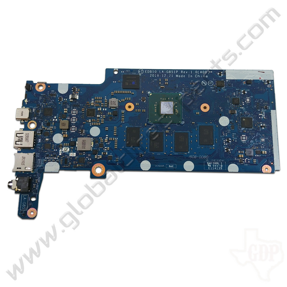 OEM Dell Chromebook 11 3100 Education Motherboard with Camera Connector [8GB/32GB] [2-in-1] [93F5T]