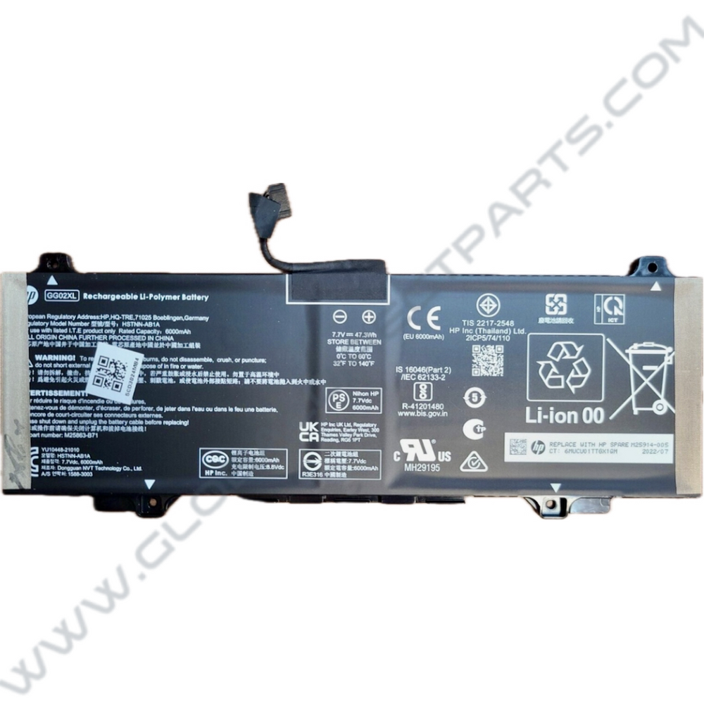 OEM HP Chromebook Fortis 14 G10, x360 11 G4 EE Battery [M25914-005]