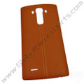 OEM LG G4 H811, H815 Battery Cover - Brown [Leather]