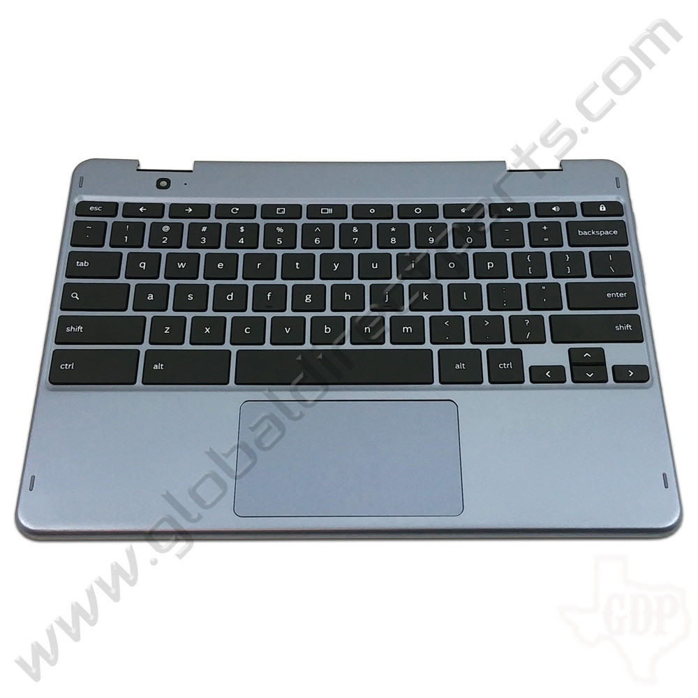 Chromebook グレー キーボード付き OEM Samsung Chromebook Plus V2 XE521QAB Keyboard with Touchpad [C