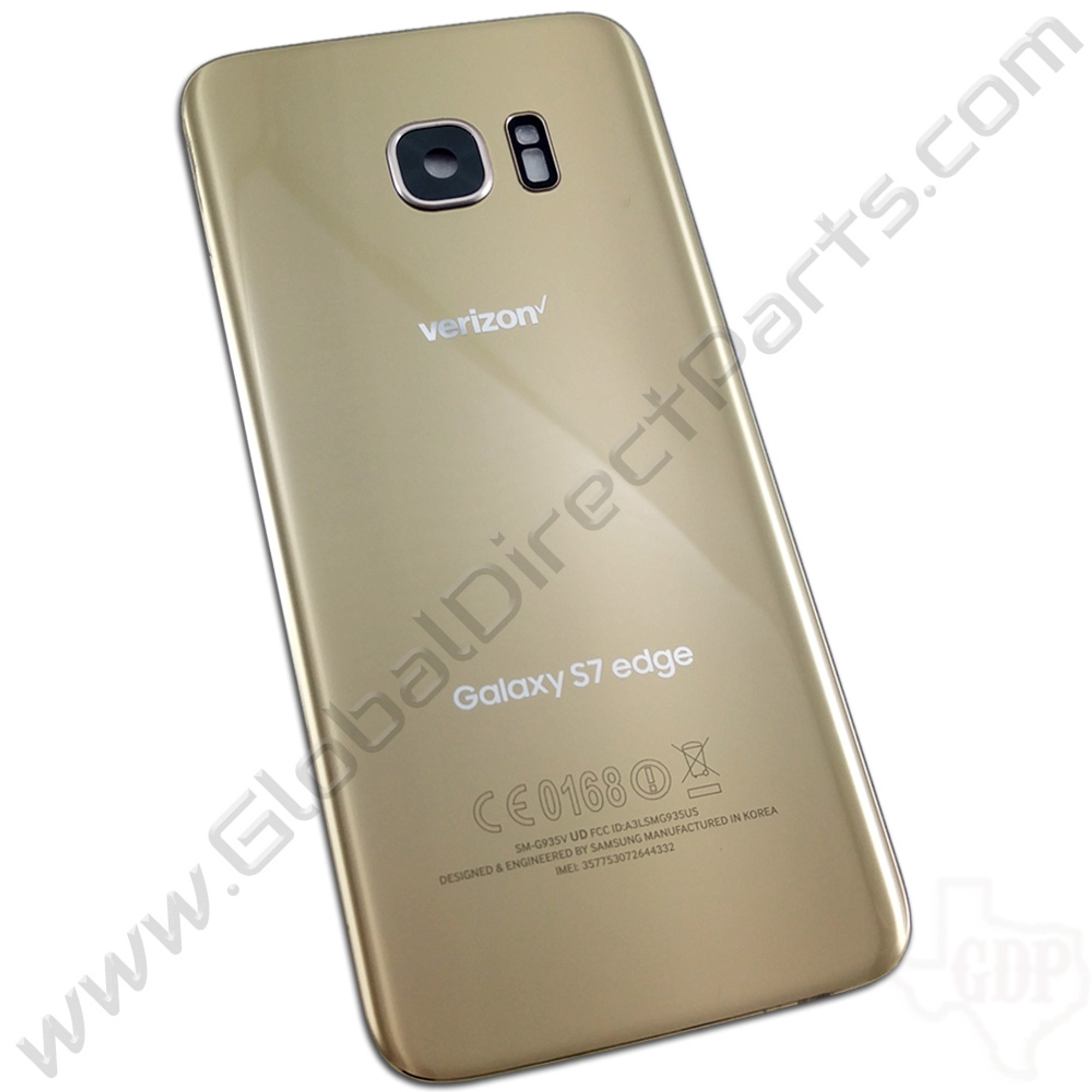 Experto lavanda explotar OEM Samsung Galaxy S7 Edge G935V Battery Cover - Gold - Global Direct Parts